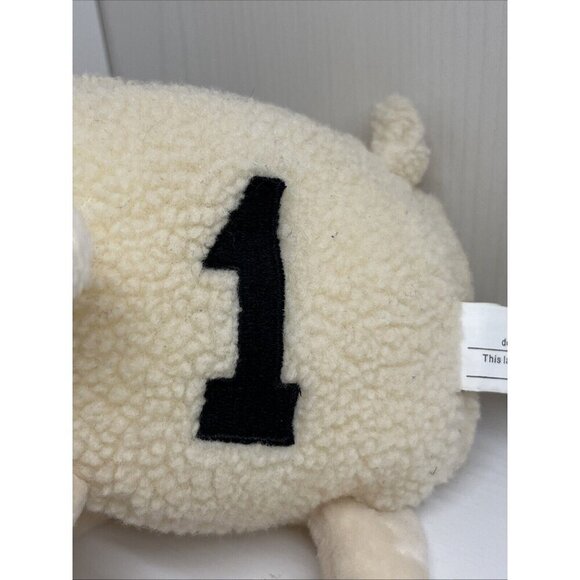 Serta Counting Baby Sheep No 1 Plush Stuffed Animal Mattress Sleep Binky W/ Tag - Picture 3 of 13